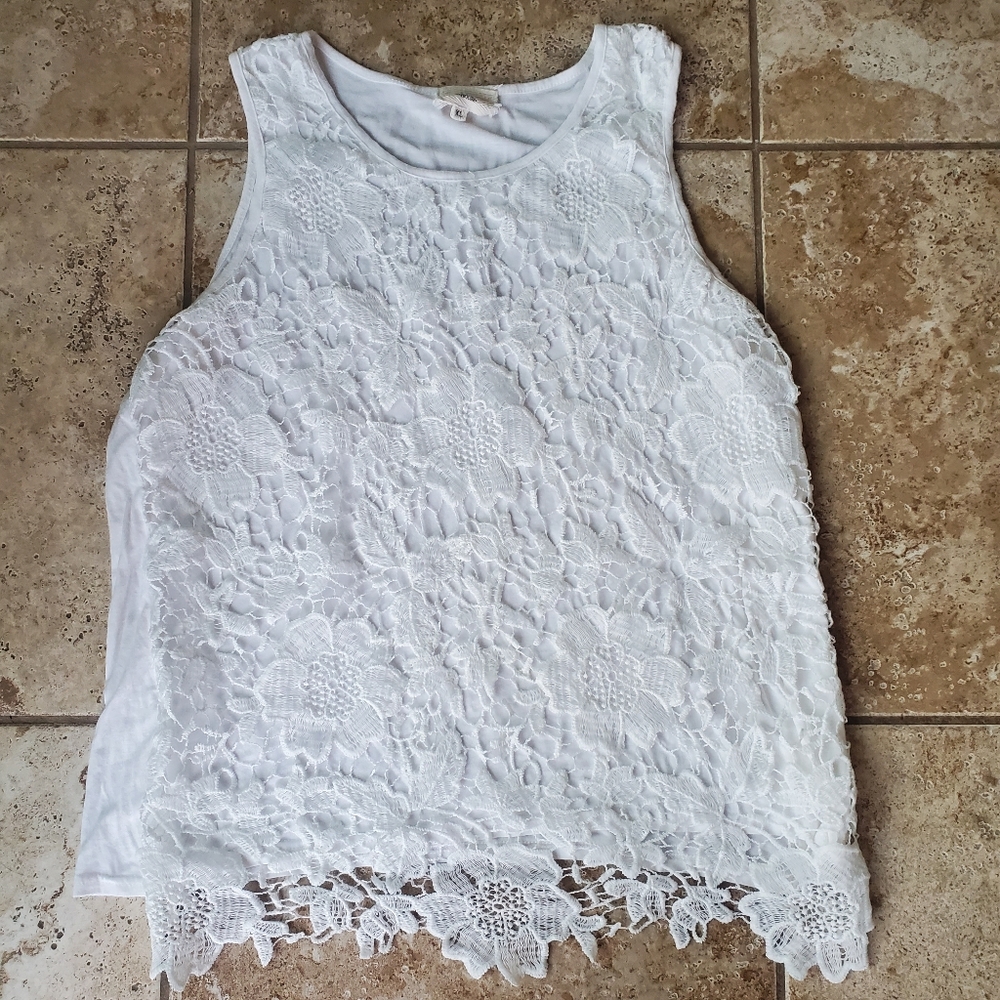 SW New York Lace Tank Top